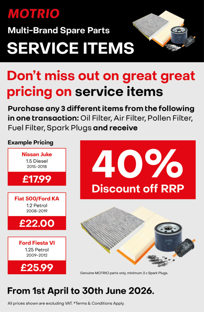 MOTRIO Trade Offer on Vehicle Service Items